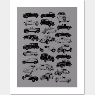 Vintage Cars Posters and Art